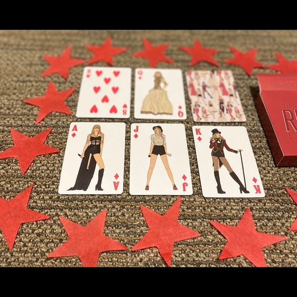Taylor Swift Eras Playing Cards card set Red Taylor’s Version taylors game rare - Picture 7 of 16
